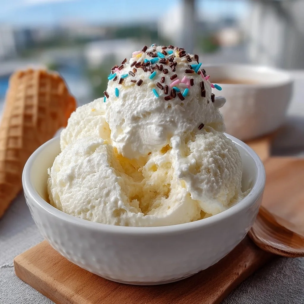 High-protein cottage cheese ice cream made with Ninja Creami