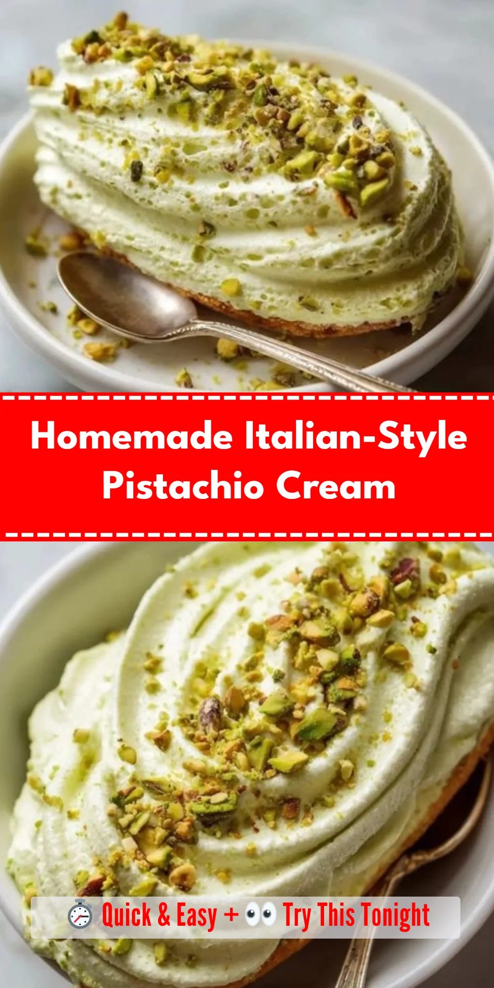 Homemade Italian-Style Pistachio Cream