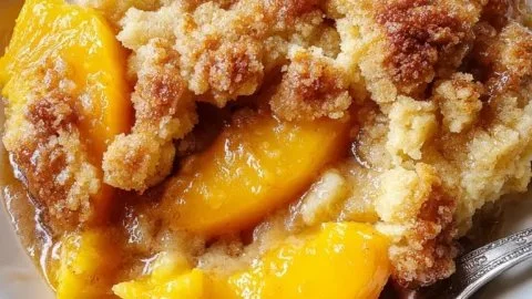 Homemade Peach Cobbler