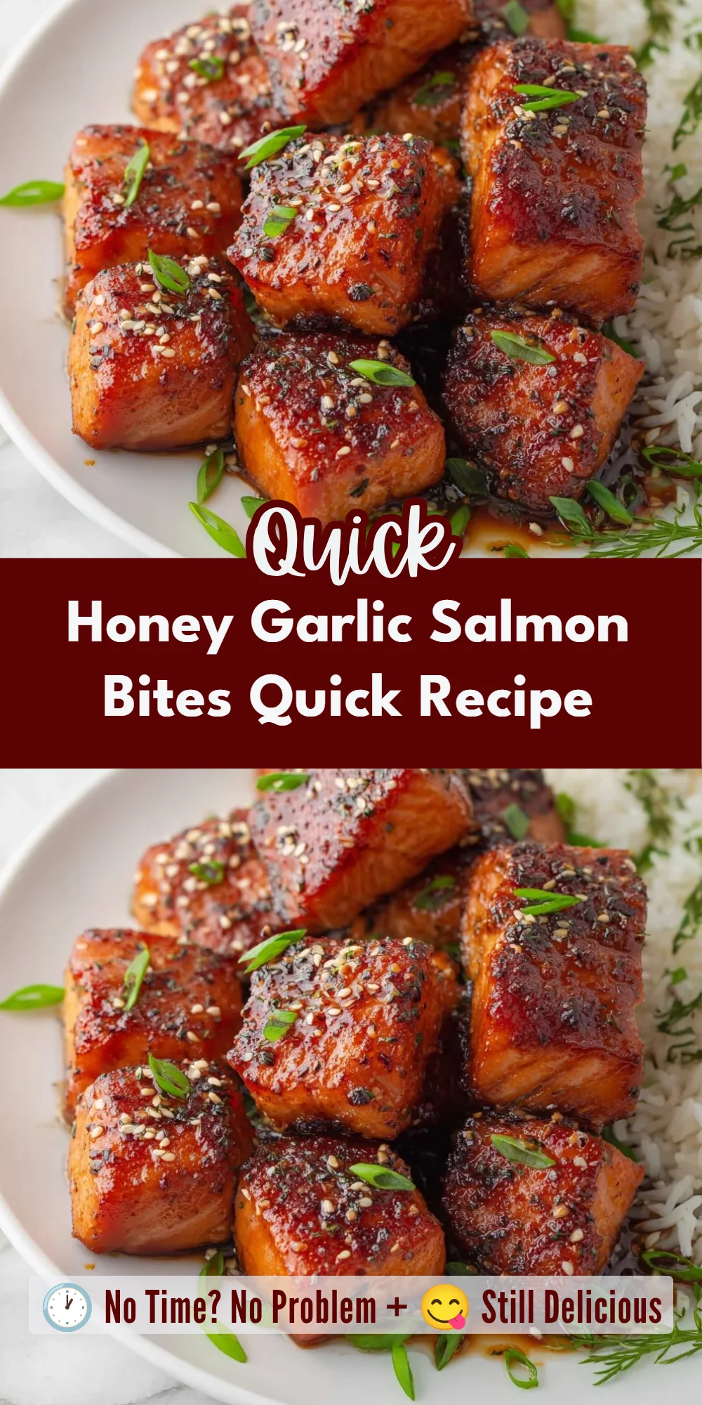 Honey Garlic Salmon Bites Quick Recipe