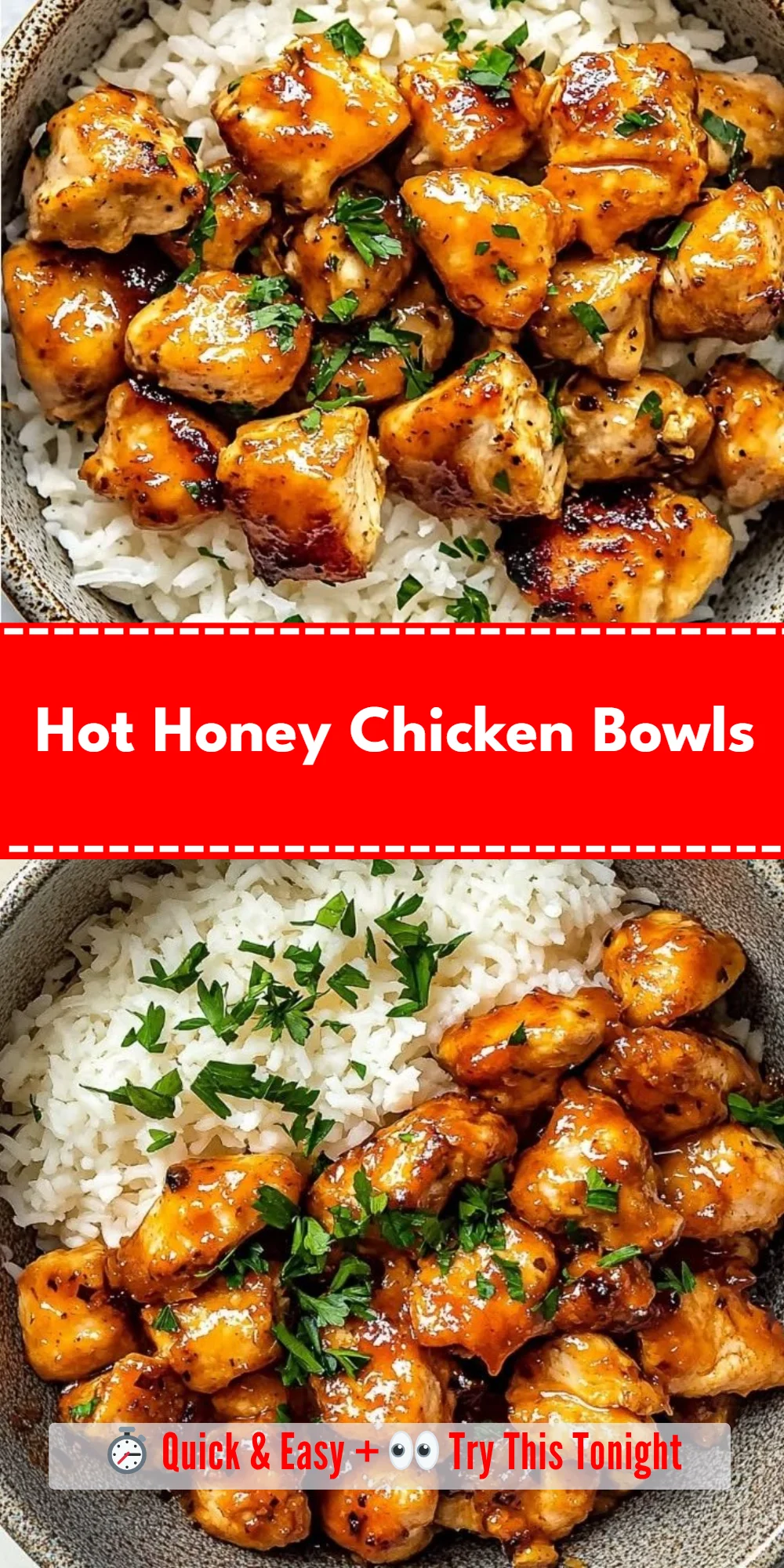 Hot Honey Chicken Bowls