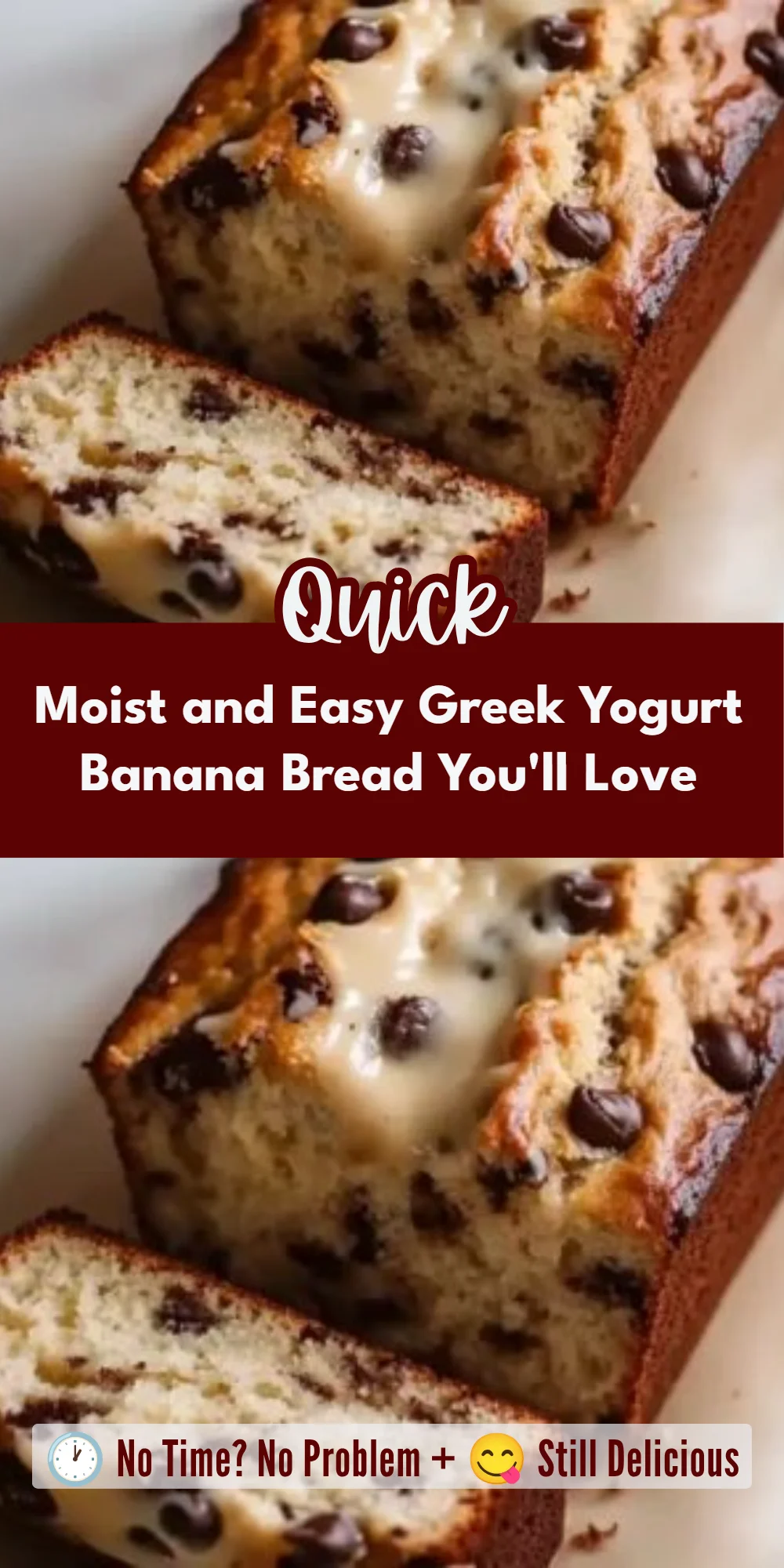 Moist and Easy Greek Yogurt Banana Bread You'll Love
