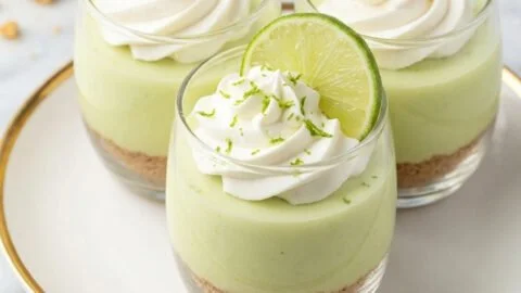 No-Bake Key Lime Pie Mini Dessert Cups