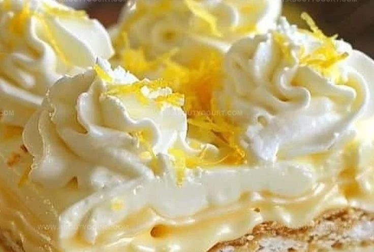 No-Bake Lemon Eclair Cake