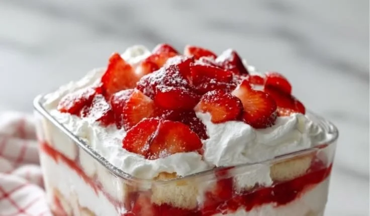 No-Bake Strawberry Shortcake