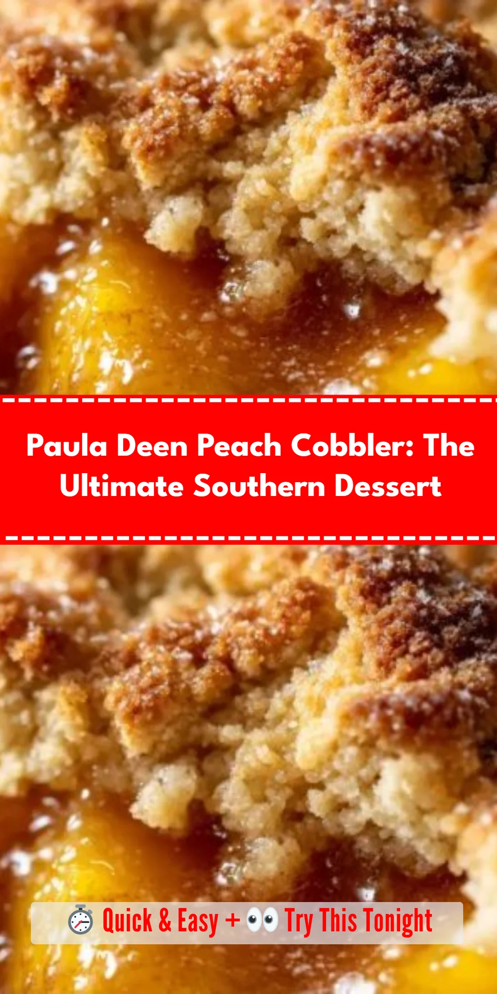 Paula Deen Peach Cobbler: The Ultimate Southern Dessert