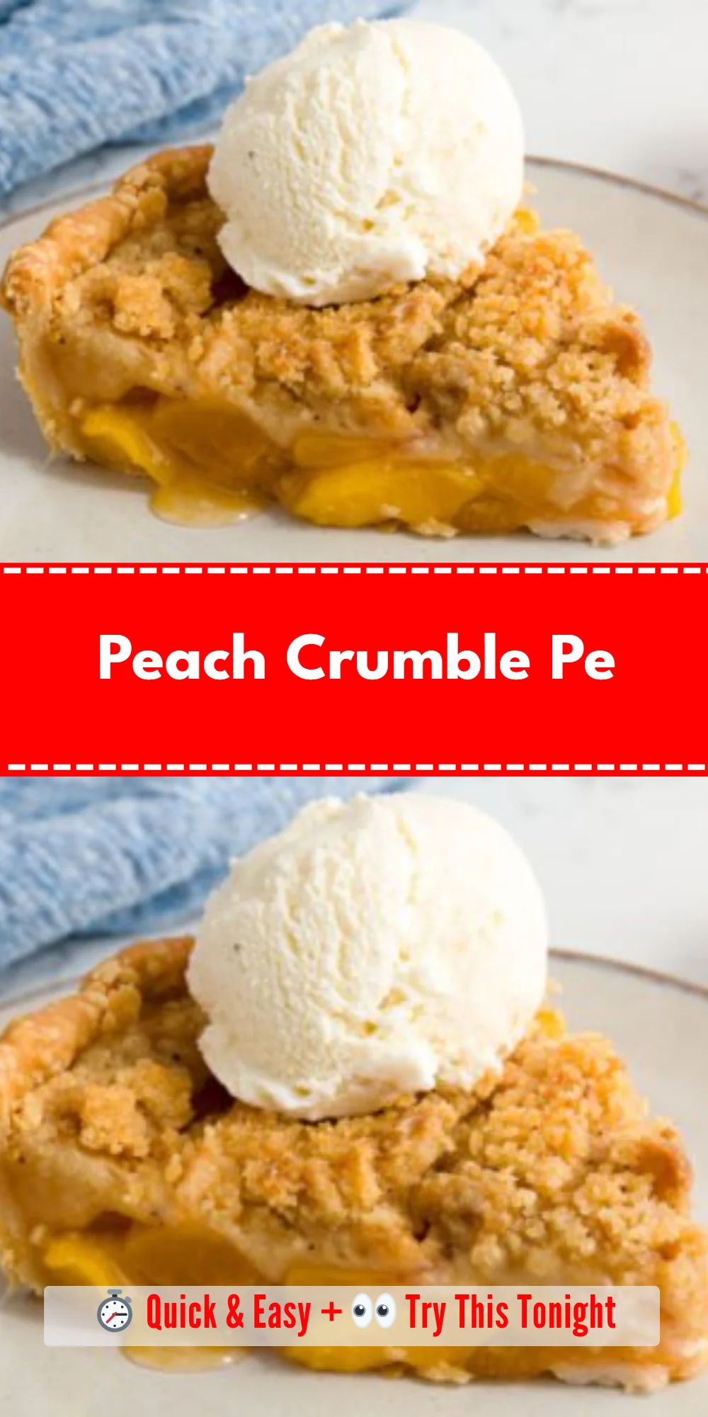 Peach Crumble Pe