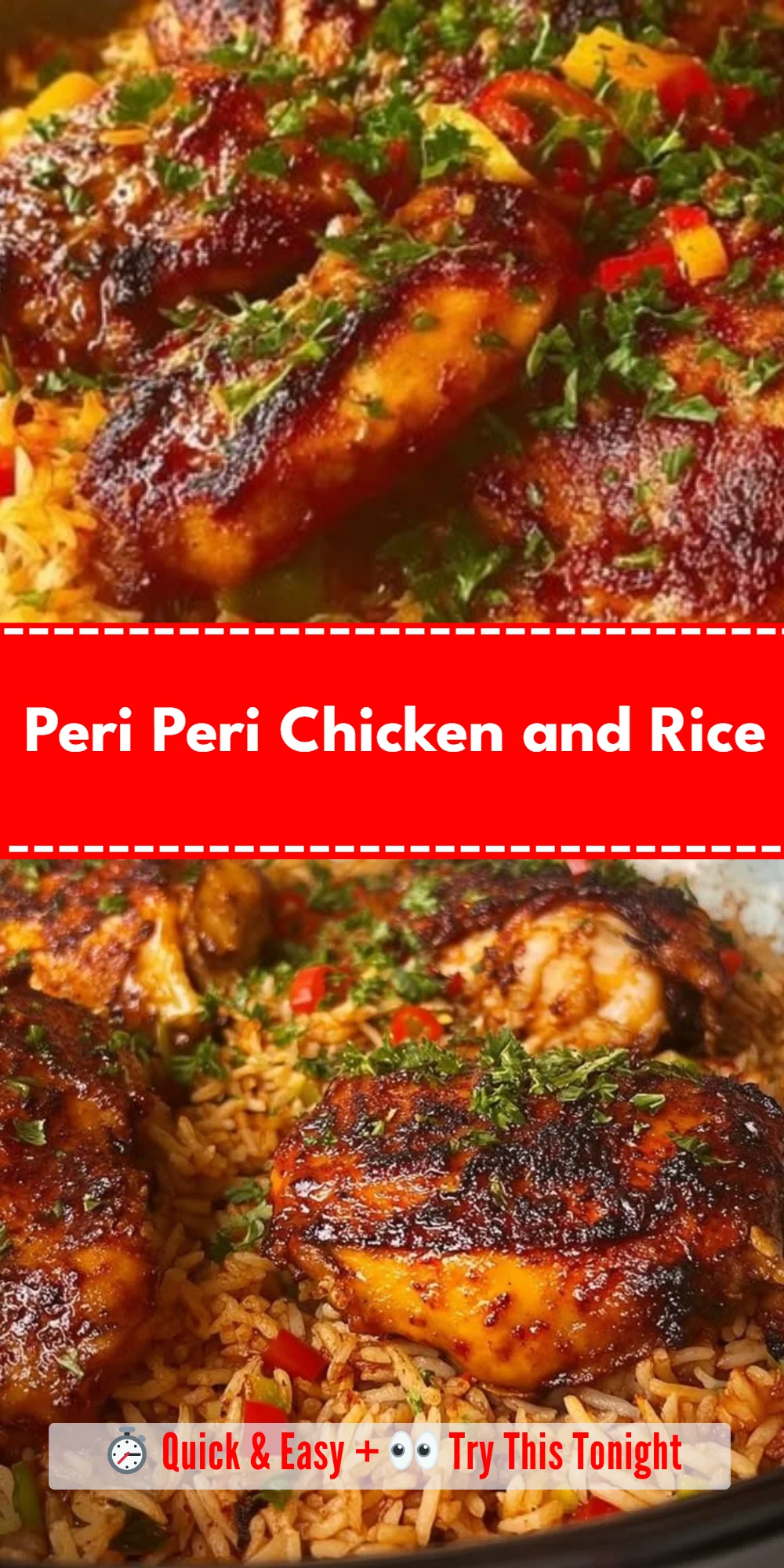 Peri Peri Chicken and Rice