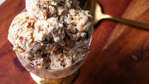 Salted Caramel Cottage Cheese Ice Cream (high protein)