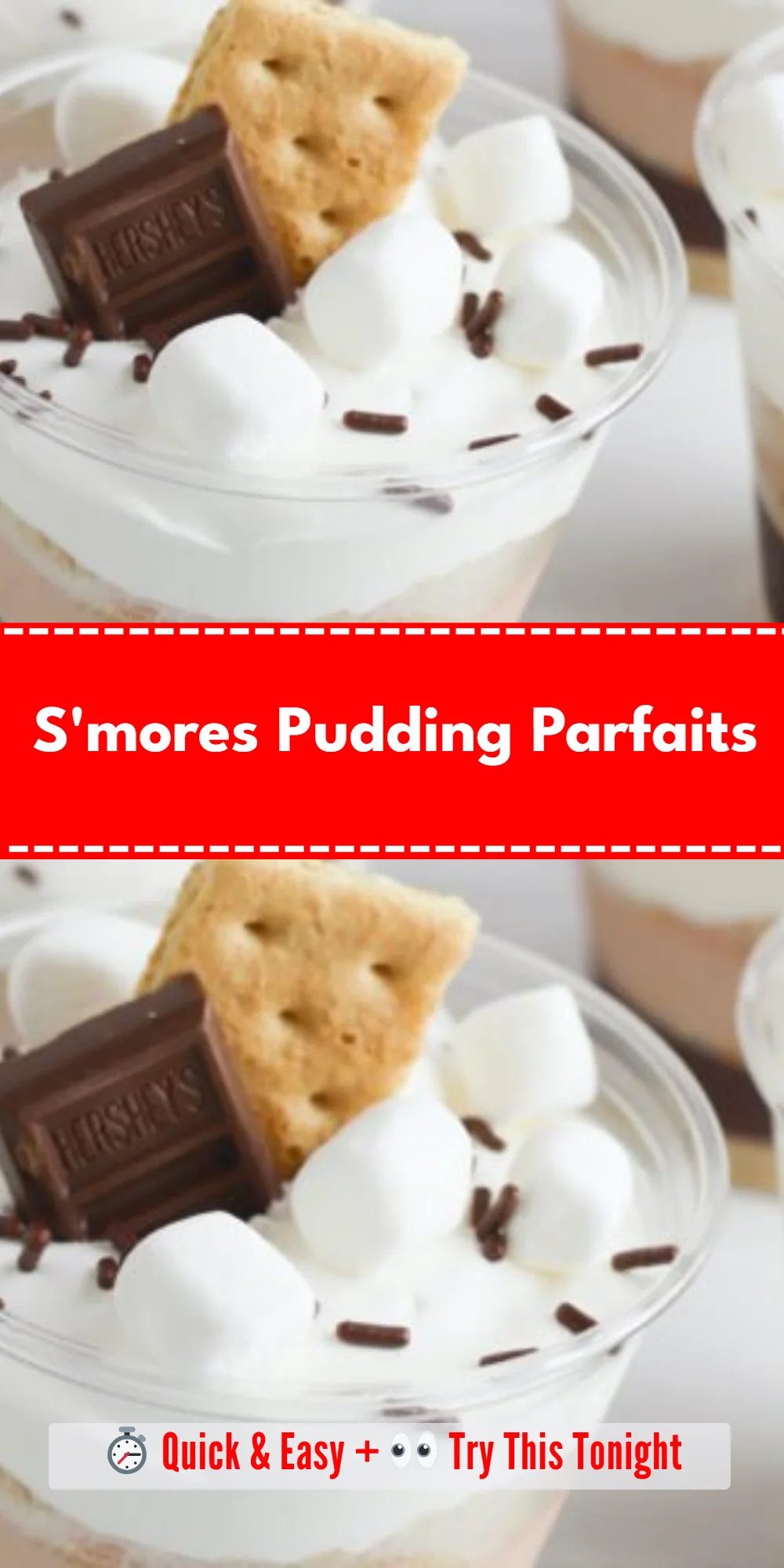 S'mores Pudding Parfaits