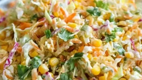 Spicy Corn Slaw: The Ultimate Summer Crunch That Delights
