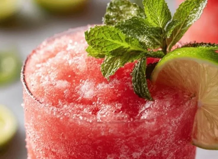Summer Watermelon Slushie