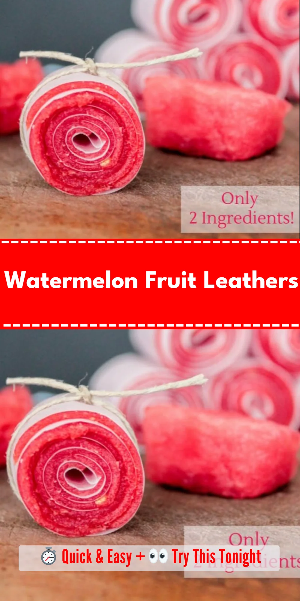 Watermelon Fruit Leathers