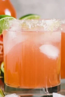 Refreshing weeknight Paloma cocktail with lime and grapefruit