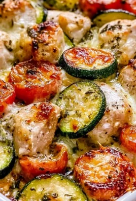 Sheet pan Mediterranean chicken and zucchini recipe cooked to perfection
